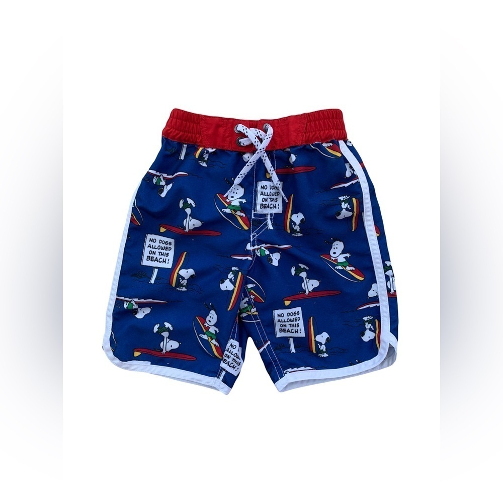 Hanna Andersson Size 90, 3, Snoopy Swim Trunks